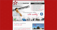 Desktop Screenshot of five-star-plastics.com